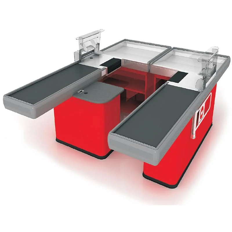 China Factory Cashier Counter Supplier Shop Checkout Table