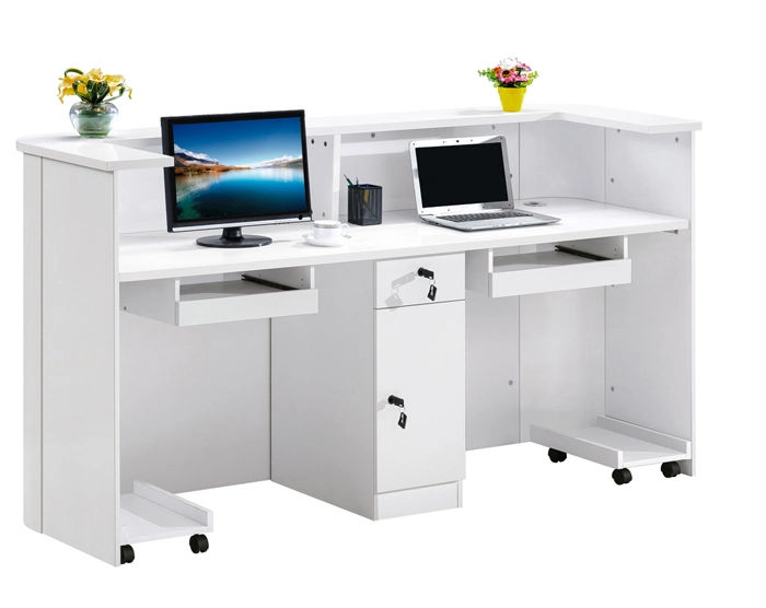 Office Reception Desk Beauty Salon Furniture Bar Hotel Checkout Counter